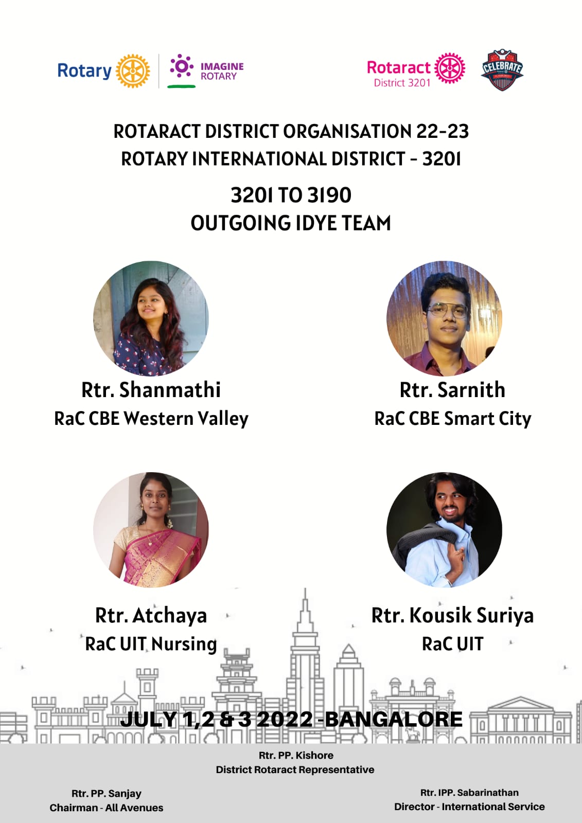 Rotaract District Organisation 2022 - 2023 - United College Of NURSING