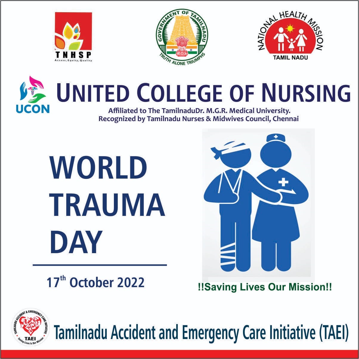 WORLD TRAUMA DAY United College Of NURSING